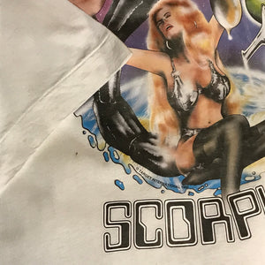 1992 Scorpions Target Band Promo t shirt
