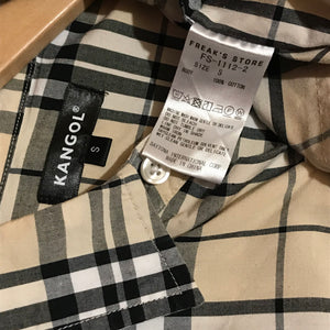 Kangol x Freaks Store Nova Check Pattern button up shirt