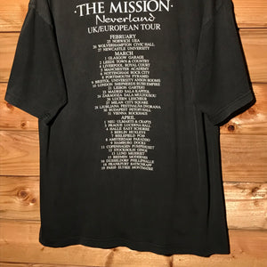 1995 The Mission Neverland Europe Tour t shirt