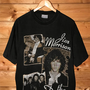 90s The Doors Jim Morrison Photo Collage t shirt