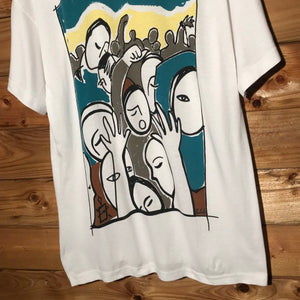 1991 Amnesty Paula Cox Art Promo t shirt