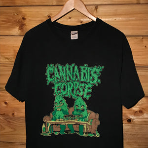 Cannabis Corpse Sofa Graphic Band t shirt