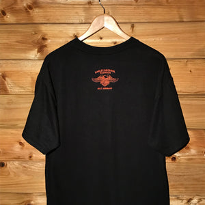 2008 Harley Davidson Dice Roll Centre Spellout t shirt