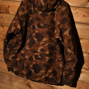 Bape, A Bathing Ape Brown Camo AOP Ski jacket