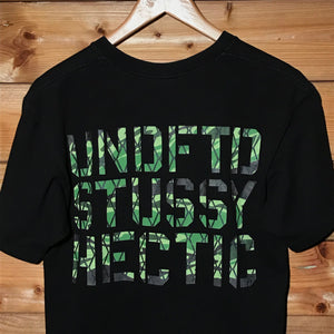 2009 Stüssy x Undefeated x Mad Hectic Full Metallic Jacket t shirt