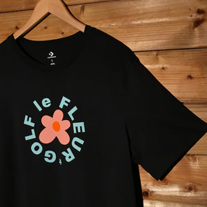 2017 Converse x Golf Le Fleur Circle Spellout t shirt