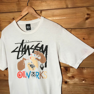 2011 Stüssy x Oil Works Technics t shirt