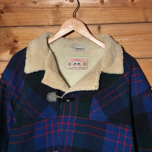Levis Tartan Plaid Duffle jacket