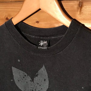 Stüssy Double Sided Floral Pattern t shirt