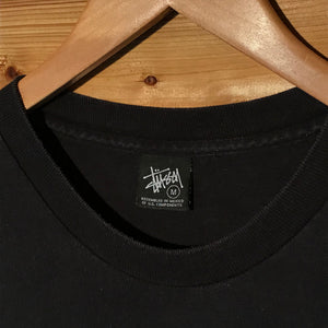 2006 Stüssy x HUF Centre Script Spellout t shirt