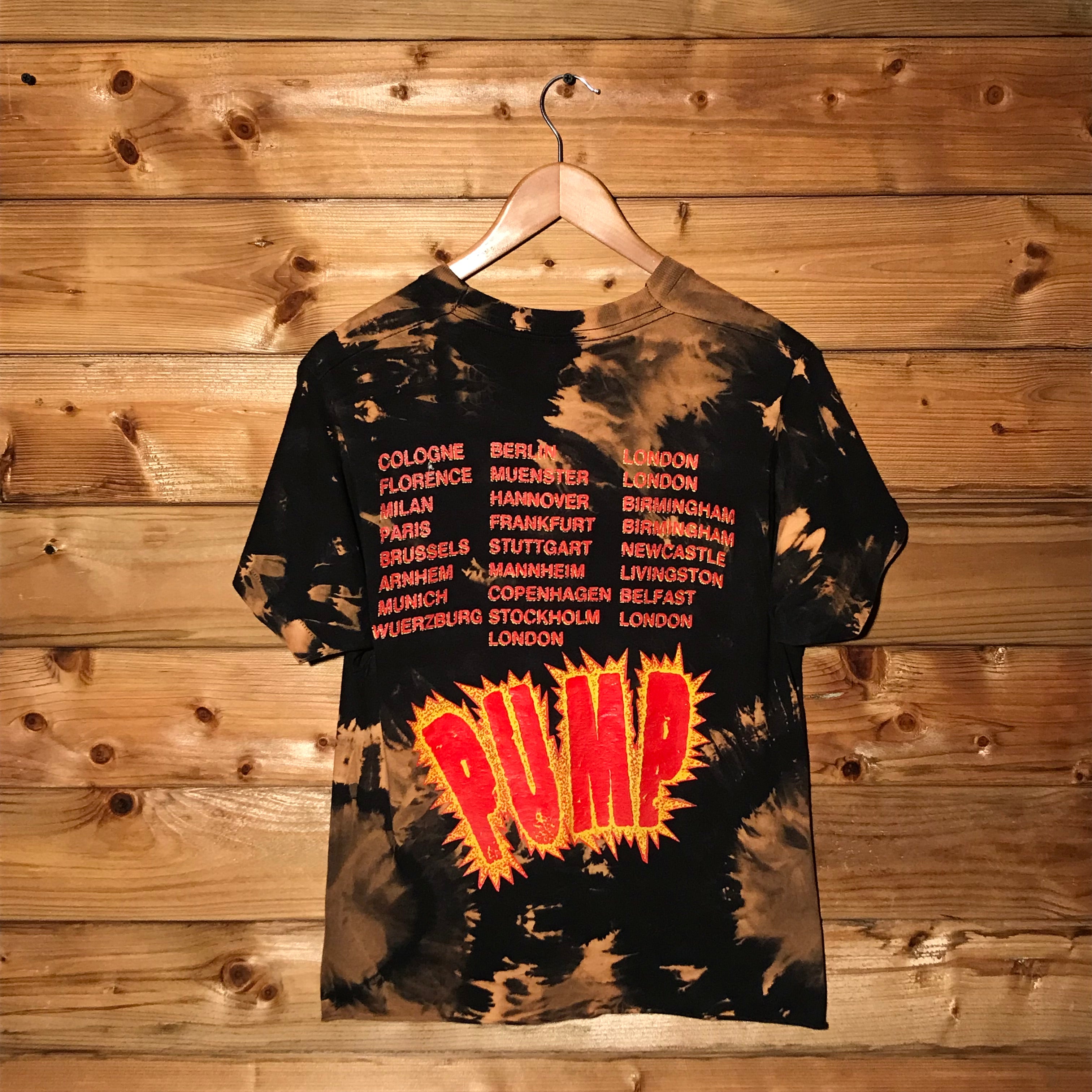 1989 Aerosmith Pump World Tour Bleach Dyed t shirt – HeresWear