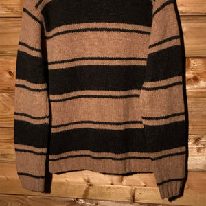 Calvin Klein Jeans Centre Spellout Striped knit sweatshirt