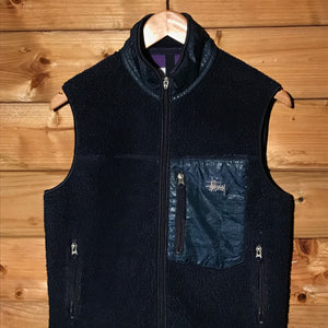 2016 Stüssy Shonan Store 12th Anniversary fleece gilet jacket