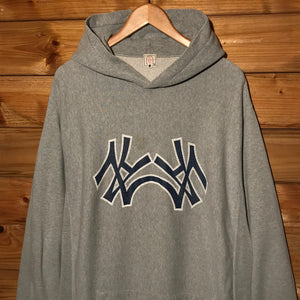 2001 Bape, A Bathing Ape x Neighborhood Yankees Logo hoodie