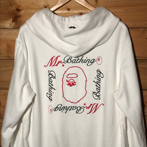 Bape, Mr Bathing Ape Spellout zip up hoodie