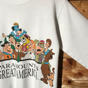 1994 Hanna Barbera Paramount's Great America Promo sweatshirt