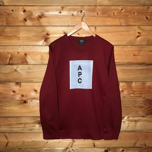 A.P.C. Spelldown Box Logo sweatshirt