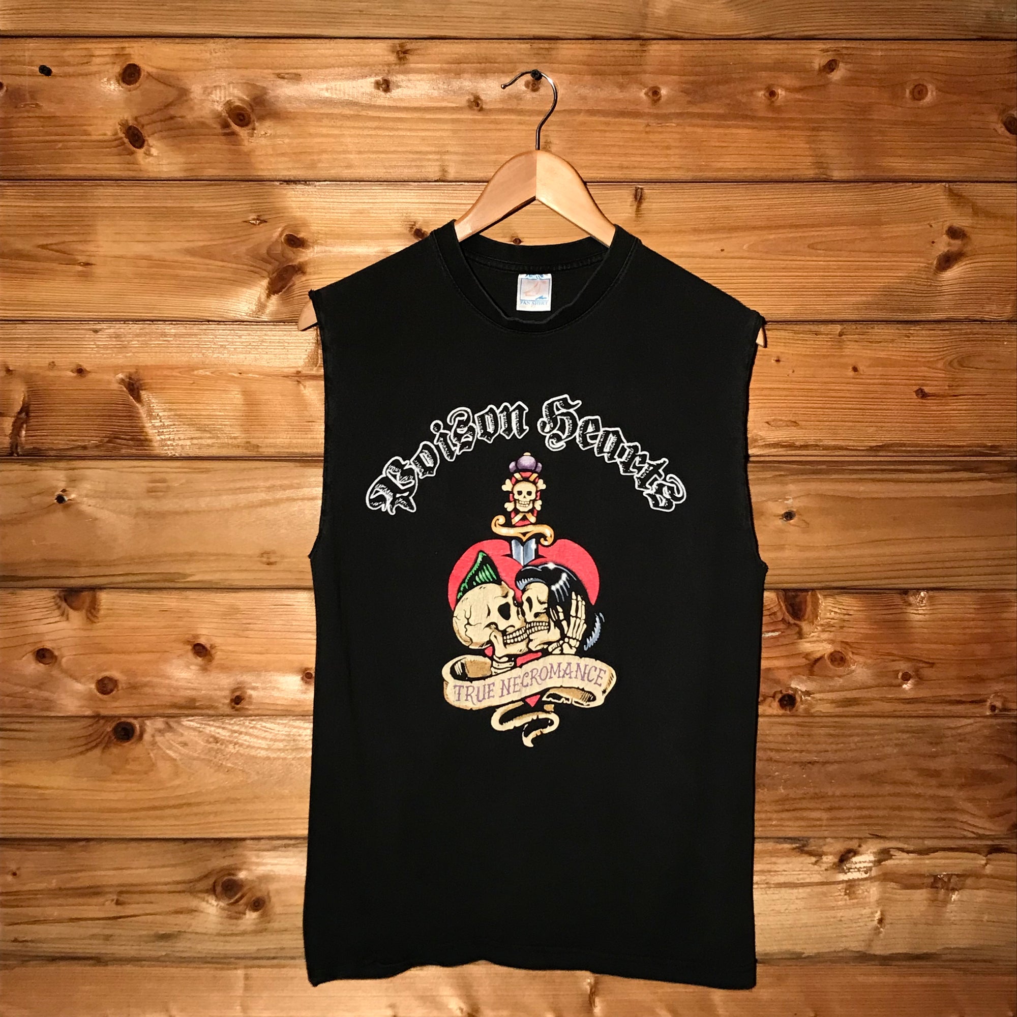 2008 Poison Hearts True Necromance Album tank top t shirt