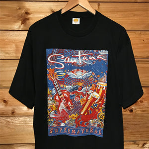 1999 Santana Supernatural Europe Tour t shirt