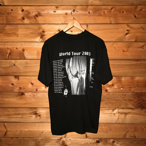 2003 Stone Sour World Tour Signed t shirt
