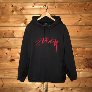 Stüssy Mesh Hybrid Thin Script hoodie