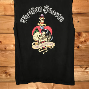 2008 Poison Hearts True Necromance Album tank top t shirt