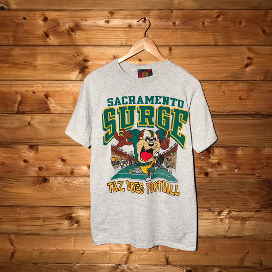 1991 Looney Tunes Taz Does Football t shirt