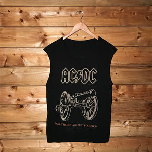 1999 AC/DC For Those About To Rock We Salute You Album tank top t shirt