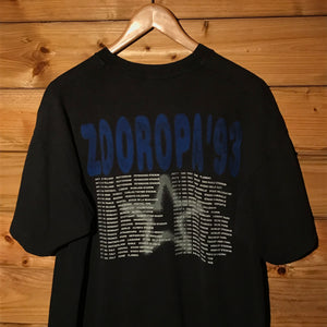 1993 U2 Zoo TV Zooropa Europe Tour t shirt
