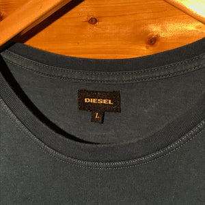 Diesel Industry Brush Spellout t shirt