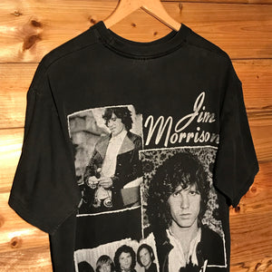 90s The Doors Jim Morrison Photo Collage t shirt