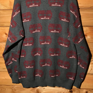 Undercover x GU Razor Blades Jacquard knit sweatshirt