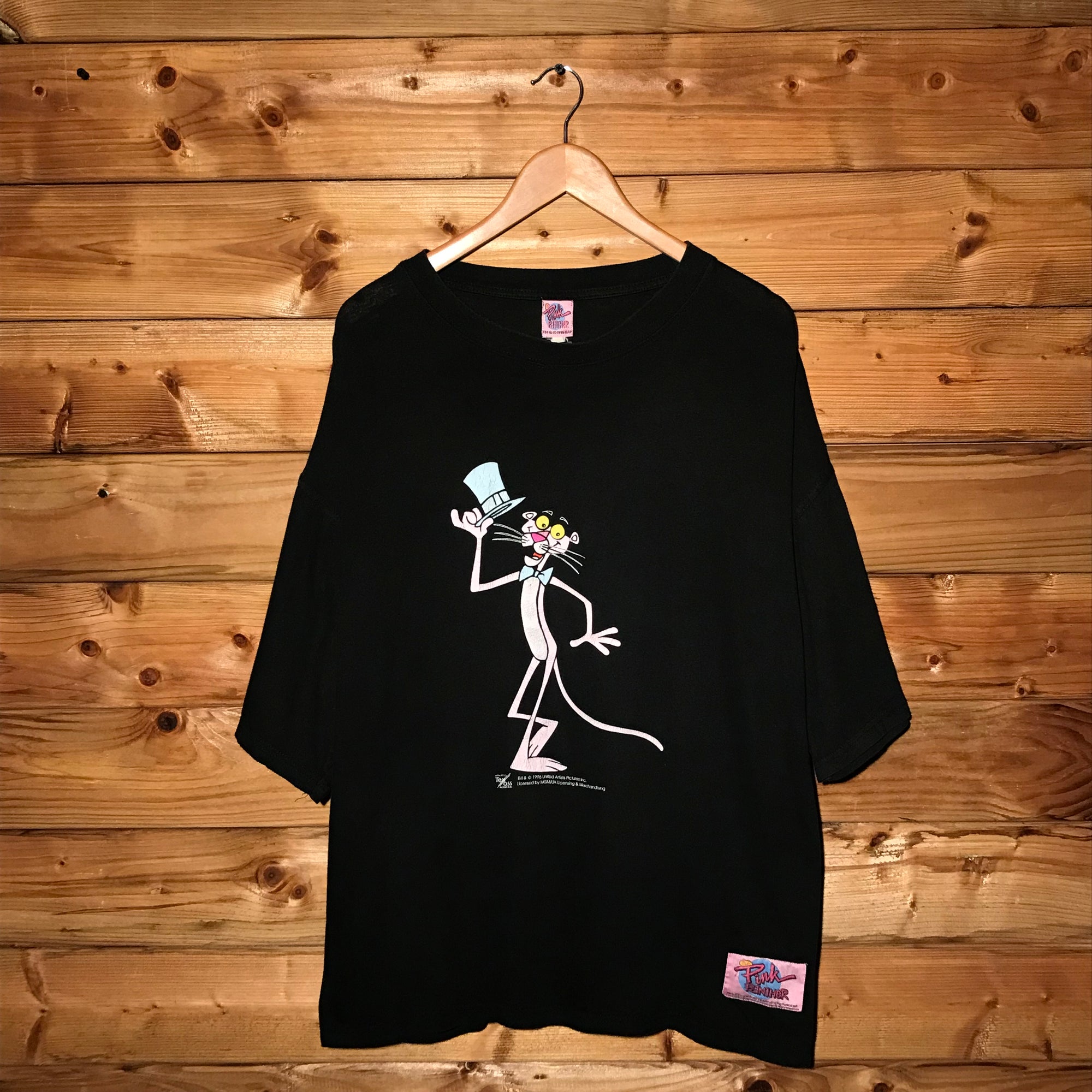 1996 The Pink Panther Cartoon Character Promo t shirt