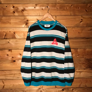 Palace Ribbed for Pleasure Striped sweatshirt