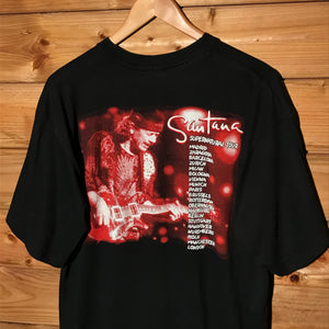 1999 Santana Supernatural Europe Tour t shirt
