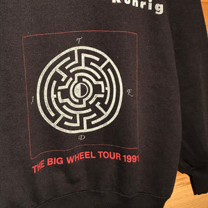 1991 Runrig The Big Wheel Tour sweatshirt