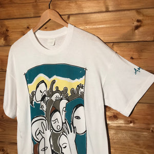 1991 Amnesty Paula Cox Art Promo t shirt