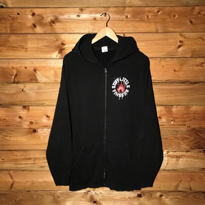 Stiff Little Fingers Graffiti Spellout zip up hoodie