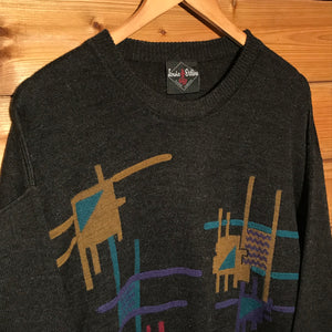 Louis Estere Abstract knit sweatshirt