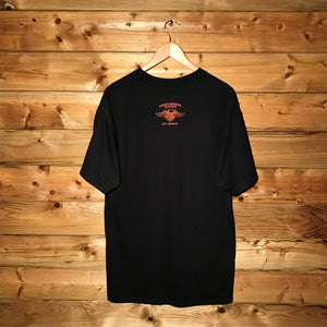 2008 Harley Davidson Dice Roll Centre Spellout t shirt