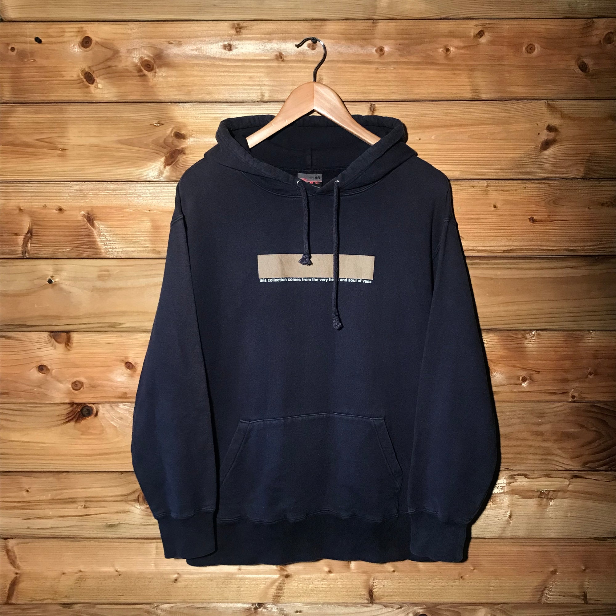 90s Vans Heart And Soul Collection Stripe hoodie