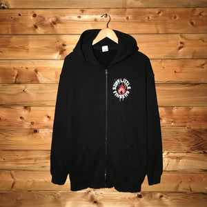 Stiff Little Fingers Graffiti Spellout zip up hoodie