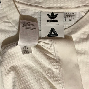 Palace x Adidas Waffle Knit Tonal Spellout sweatshirt