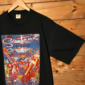 1999 Santana Supernatural Europe Tour t shirt
