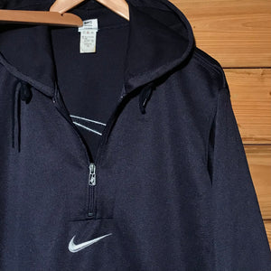 90s Nike Centre Swoosh half zip hoodie