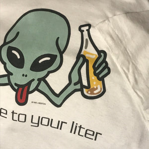 1996 J.Benton Alien Take Me To Your Liter t shirt
