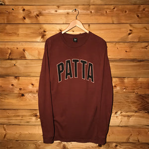 Patta Centre Arc Spellout long sleeve t shirt