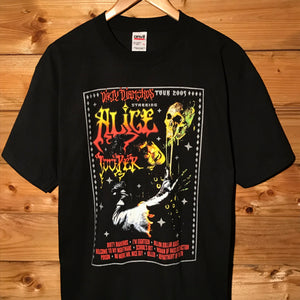 2005 Alice Cooper Dirty Diamonds World Tour t shirt