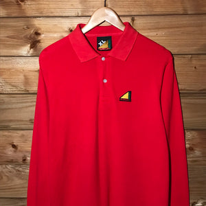90s Umbro Numero long sleeve polo t shirt