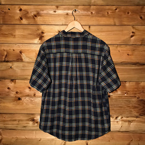 Stüssy Plaid Pattern short sleeve button up shirt